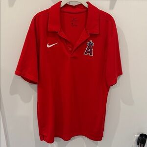 Nike Red Dri-FIT Men's Polo Shirt